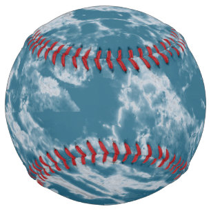 Balle De Softball Marbre turquoise