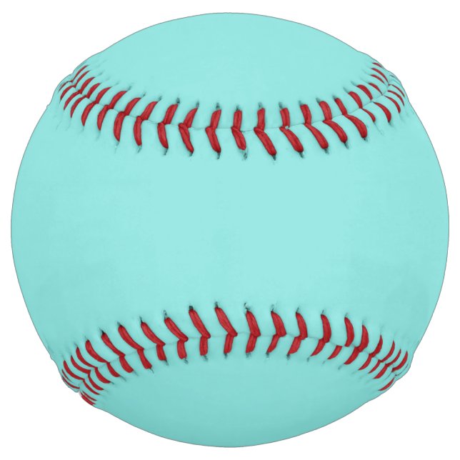 Balle De Softball Mauvaise couleur turquoise turquoise (Devant)
