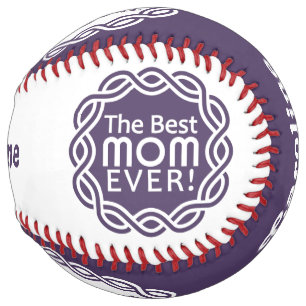 Balle De Softball MEILLEUR MOM personnalisé nom et couleur softball