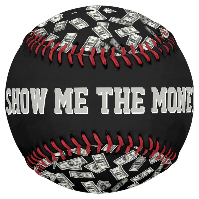 Balle De Softball Money Maker (personnaliser) (Dos)