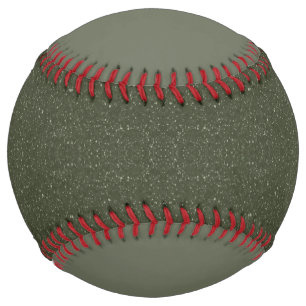 Balle De Softball Moss Green Bruise Texture Softball - Personnalisab