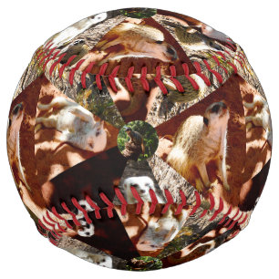 Balle De Softball Neuf Meerkats Collage, Softball