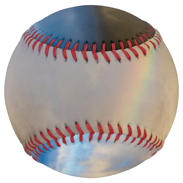 Balle De Softball rébellion arc-en-ciel (Devant)