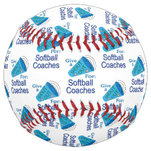 Balle De Softball Shout Out pour les entraîneurs de softball