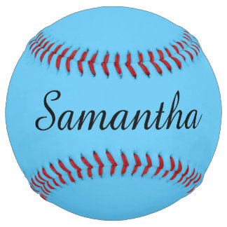 Balle De Softball Softball bleu