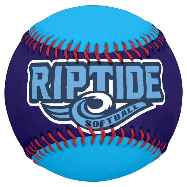 Balle De Softball Softball commémoratif avec support (Devant)