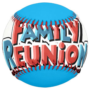 Balle De Softball Softball de Réunion de Famille