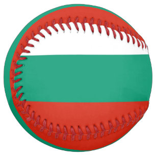 Balle De Softball Softball patriotique avec drapeau de la Bulgarie