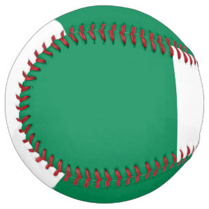 Balle De Softball Softball patriotique avec drapeau du Nigeria