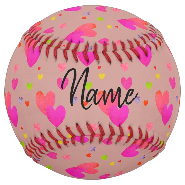 Balle De Softball Softball personnalisé par HAMbyWG (Devant)