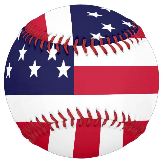 Balle De Softball Softball USA par dalDesignNZ (Dos)