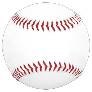 Balle De Softball texte photo du logo edite noir et blanc