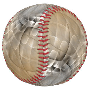 Balle De Softball Tons Terre Abstrait Art fractal moderne Texture