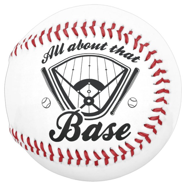 Balle De Softball Tout À Propos De Cette Base (Devant droit)