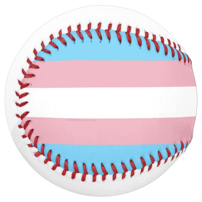 Balle De Softball Visibilité du drapeau de fierté transgenre de Slip (Devant gauche)