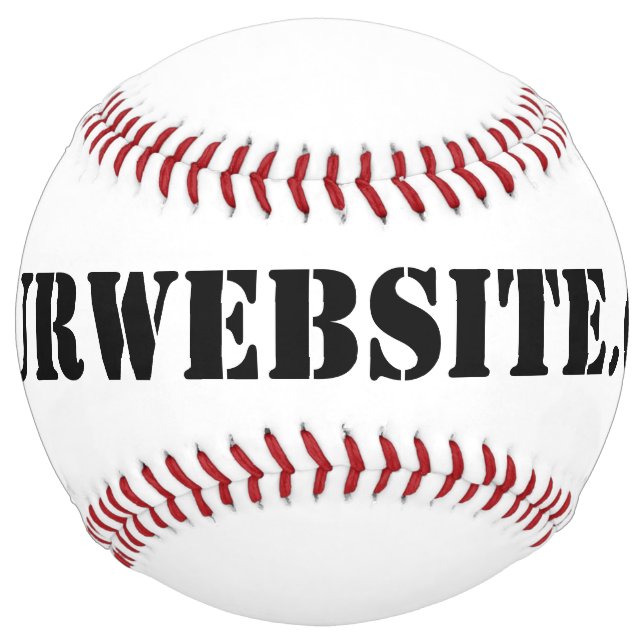 Balle De Softball YourWebSite.com (Devant)