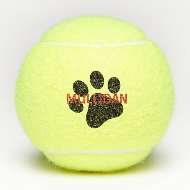 Balle de tennis de chien (Devant)