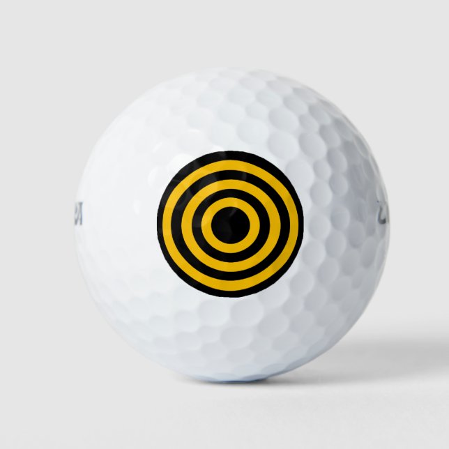 Balle Golf Wilson Ultra 500  GOLF JAUNE (Devant)