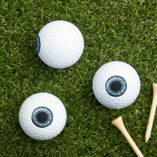 Balle oculaire iris bleu drôle de farce blague nou