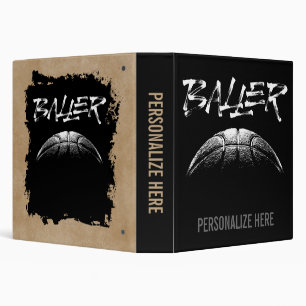 Baller (basketball) binder