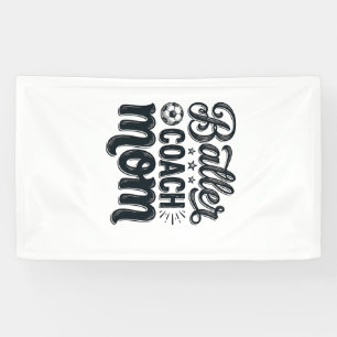 Baller Coach Mom Vintage Soccer Shirt Design_1 Banner