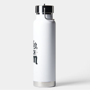 Baller Coach Mom Vintage Soccer Shirt Design_1 Water Bottle