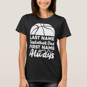 Baller Father Player Hooping Bball Hoops Basketbal T-Shirt