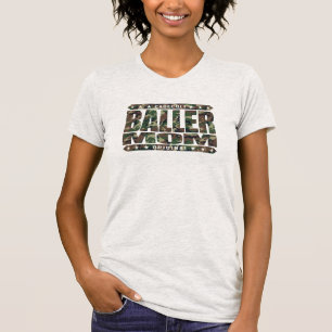 BALLER MOM - I'm Gangster Domestic Warrior Goddess T-Shirt