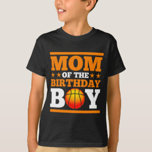 Baller Mommy Basketball Mom Of The Birthday Boy T-Shirt