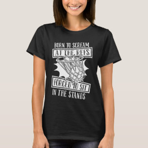 Baller Mother Hoops Player Streetball Bball Baske T-Shirt