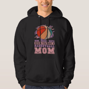 Baller Mother Streetball Player Bball Hoops Baske Hoodie