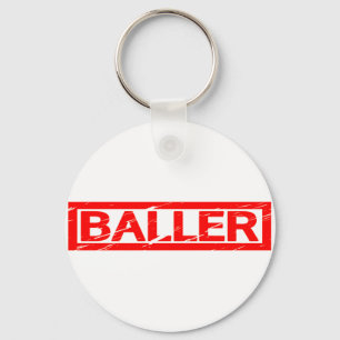 Baller Stamp Keychain