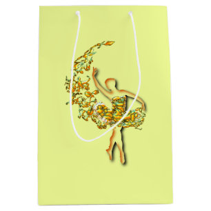 Ballerina 3 medium gift bag