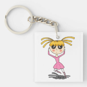 Ballerina Acrylic Keychain