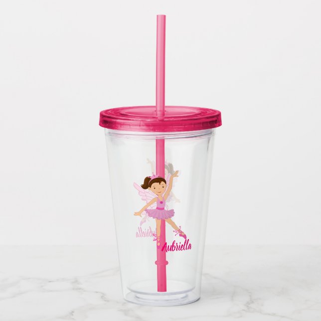 Ballerina Acrylic Tumbler (Front)