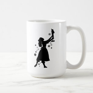 Ballerina and Nutcracker at Christmas Coffee Mug