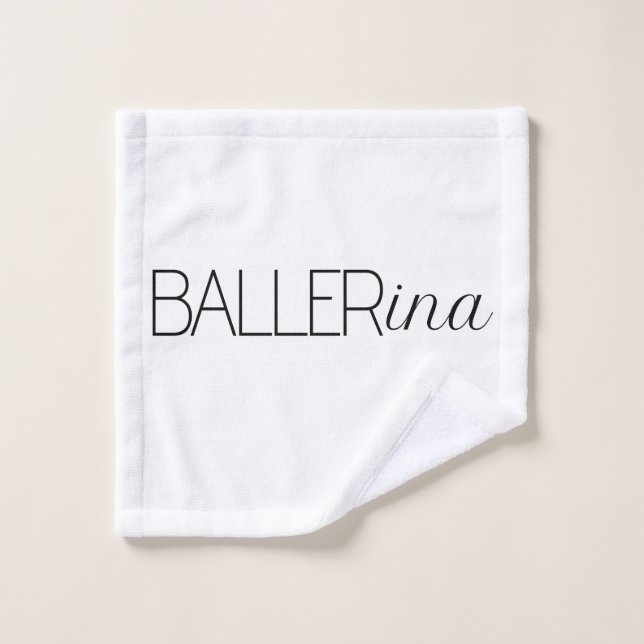 Ballerina "Baller" (Gant de toilette)