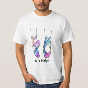 Ballerina Ballet Birthday Party T-Shirt