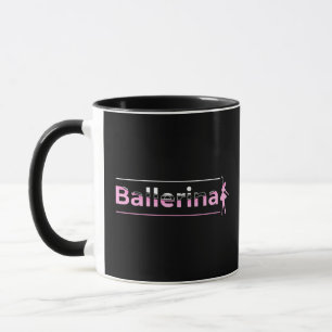 Ballerina - Ballet Dancer Arch Minimalist Art Mug