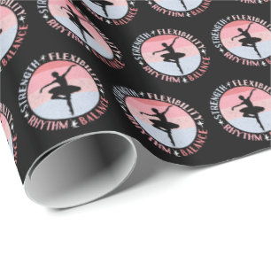 Ballerina Ballet Dancer - Mindset Values Wrapping Paper