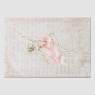 Ballerina Ballet Dancer Watercolor Tissue Paper