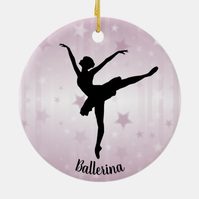 Ballerina Ballet Danseur Ornement (Dos)