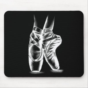 Ballerina Ballet Shoes Shirt Cool Toe Dancing Gift Mouse Pad