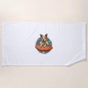 Ballerina Beagle – Funny Dog Dance Beach Towel
