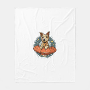 Ballerina Beagle – Funny Dog Dance Fleece Blanket