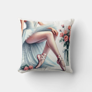 ballerina bequest throw pillow