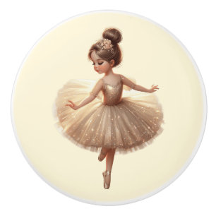 Ballerina Ceramic Knob