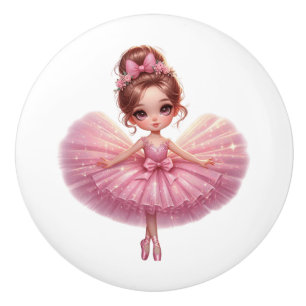 Ballerina Ceramic Knob
