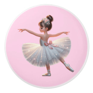 Ballerina Ceramic Knob