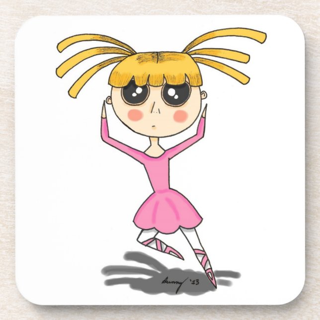 Ballerina Coasters - Set of 6 (Front)